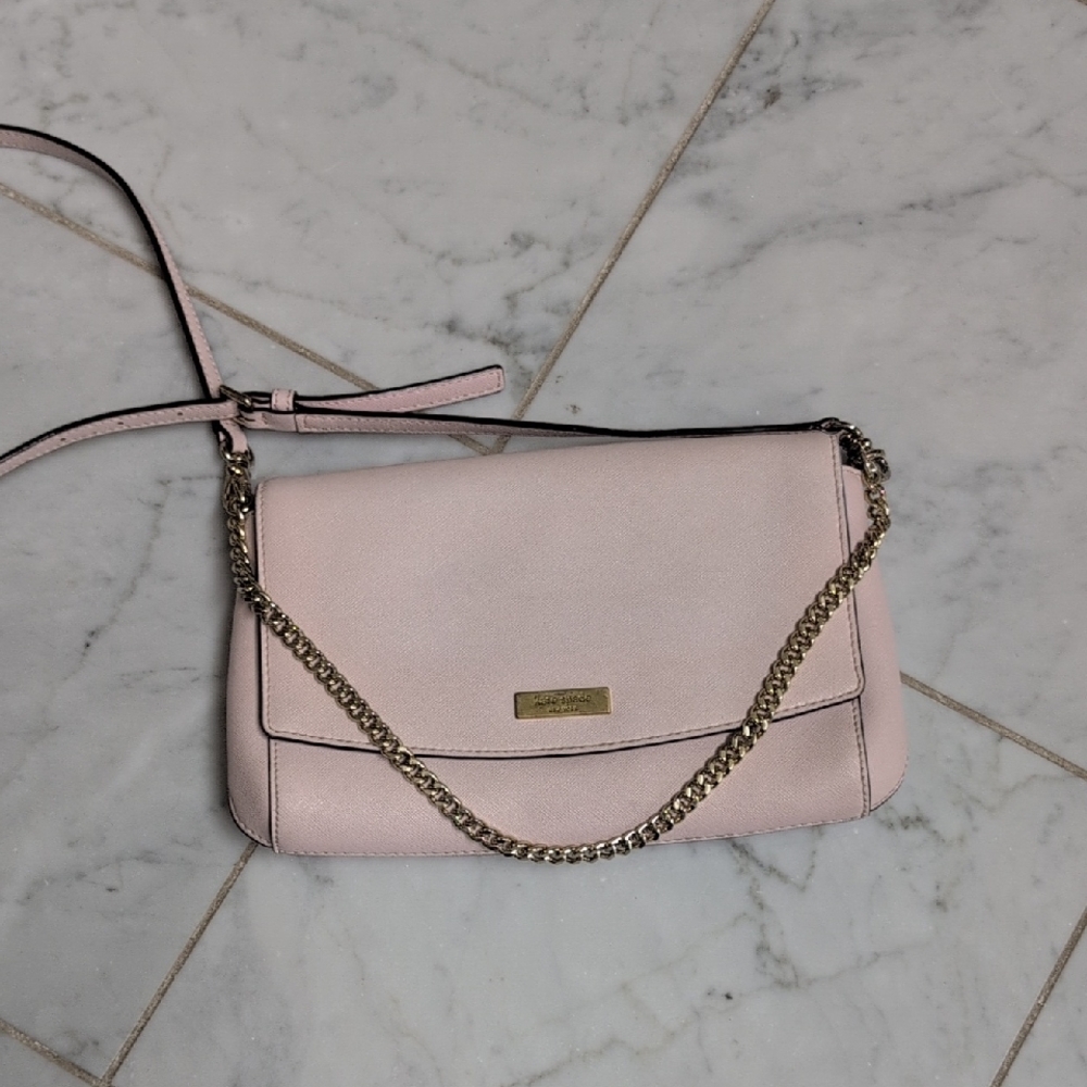 Kate Spade Blush Saffiano Crossbody Bag